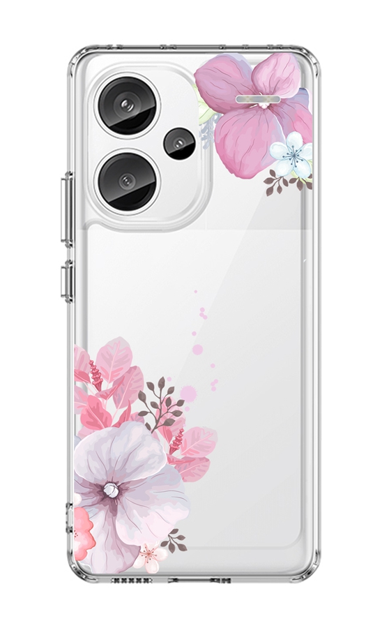 Zadní pevný kryt Image na Xiaomi Redmi Note 13 Pro+ 5G Violet Blossom