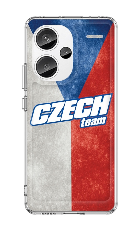 Levně Kryt TopQ Image Xiaomi Redmi Note 13 Pro+ 5G Image pevný Czech Team 122575 (pouzdro neboli obal na mobil Xiaomi Redmi Note 13 Pro+ 5G)