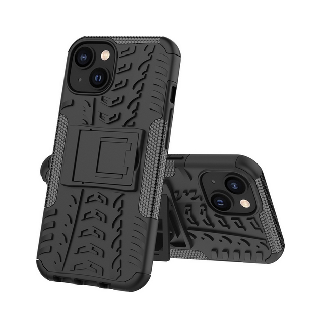 Levně Kryt TopQ iPhone 14 ultra odolný černý 82579 (pouzdro neboli obal iPhone 14)