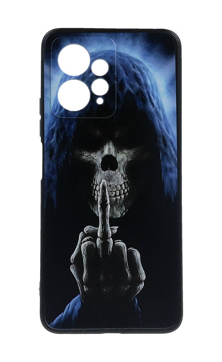Kryt TopQ Xiaomi Redmi Note 12 Fuck Off 122592 (pouzdro neboli obal na mobil Xiaomi Redmi Note 12)