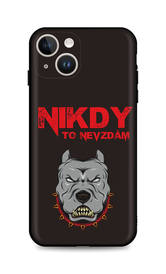 Levně Kryt TopQ iPhone 14 Nikdy to nevzdám 92598 (pouzdro neboli obal na mobil iPhone 14)