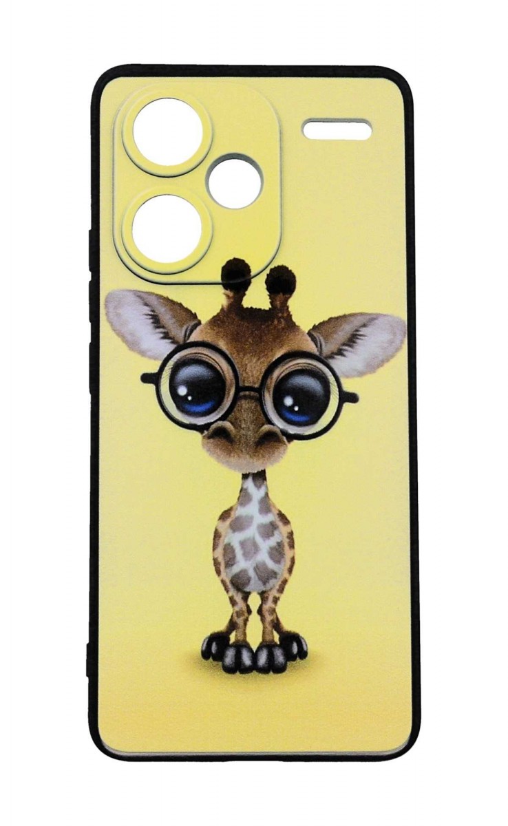 Levně Kryt TopQ Xiaomi Redmi Note 13 Pro+ 5G Cute Giraffe 122601 (pouzdro neboli obal na mobil Xiaomi Redmi Note 13 Pro+ 5G)