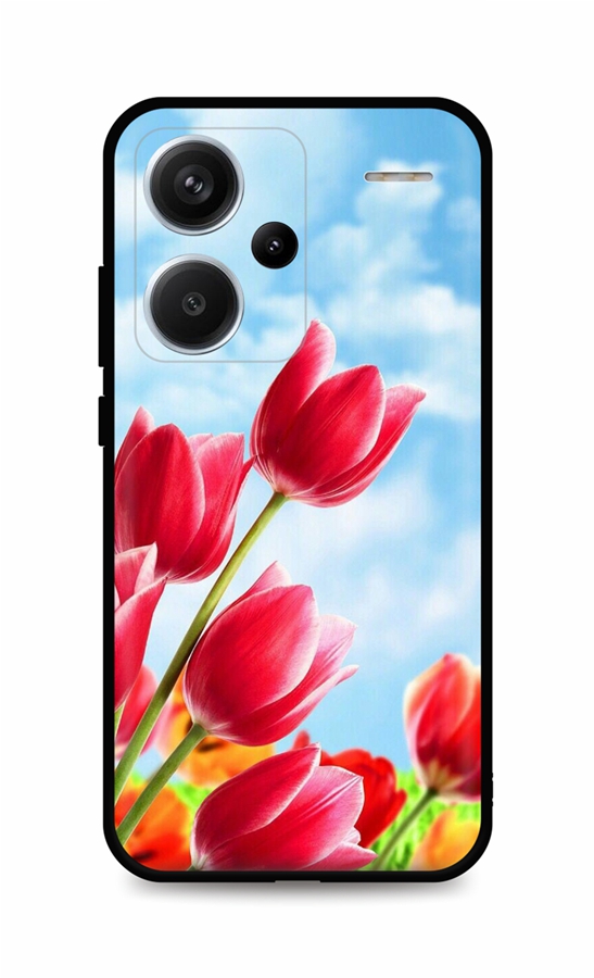 Levně Kryt TopQ Xiaomi Redmi Note 13 Pro+ 5G Tulips 122603 (pouzdro neboli obal na mobil Xiaomi Redmi Note 13 Pro+ 5G)