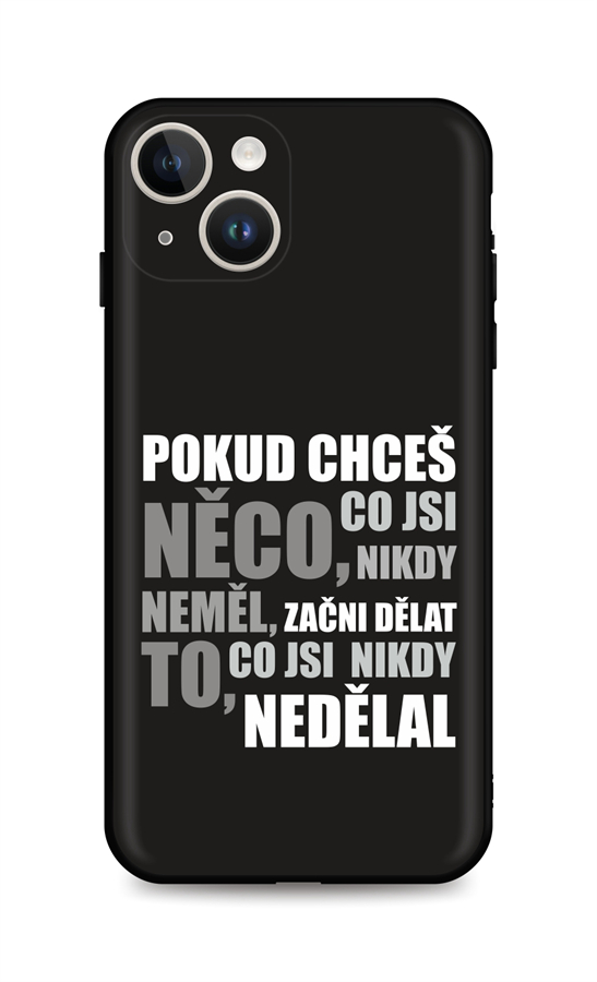 Zadní kryt DARK na iPhone 14 Moto