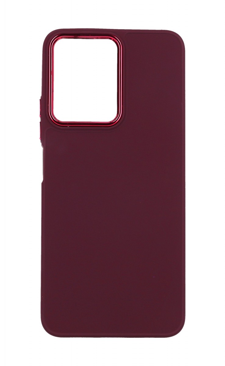 Levně Kryt TopQ Frame Xiaomi Redmi Note 12 fialový 122624 (pouzdro neboli obal na mobil Xiaomi Redmi Note 12)