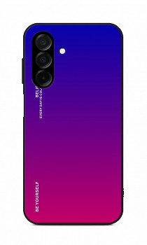 Zadní pevný kryt LUXURY na Samsung A57 5G duhový fialový