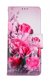 Knížkové pouzdro na Xiaomi Redmi 12C Romantické růže