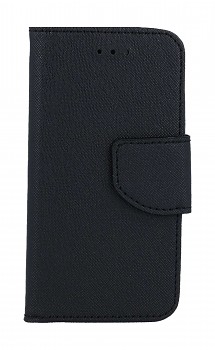 Knížkové pouzdro na iPhone 5 - 5S - SE černé