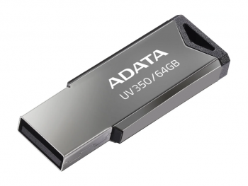 Flash disk ADATA UV350 Classic 64GB kovový šedý