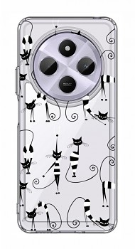 Zadní pevný kryt Image na Xiaomi Redmi 14C Cats 1