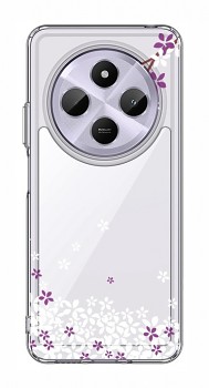 Zadní pevný kryt Image na Xiaomi Redmi 14C Květy sakury