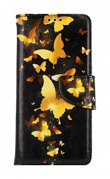 Knížkové pouzdro na Samsung A54 5G Luxusní motýlci