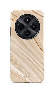 Luxusní kryt AURIX na Xiaomi Redmi 14C Golden Sands