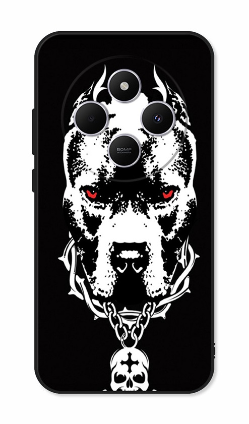 Kryt TopQ Xiaomi Redmi 14C Fighting Dog 132697 (pouzdro neboli obal na mobil Xiaomi Redmi 14C)