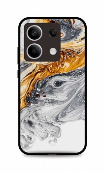 Zadní pevný kryt LUXURY na Xiaomi Redmi Note 13 5G Marble šedo-zlatý