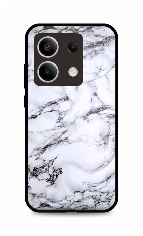 Levně Kryt TopQ LUXURY Xiaomi Redmi Note 13 5G pevný Marble White 122707 (pouzdro neboli obal na mobil Xiaomi Redmi Note 13 5G)
