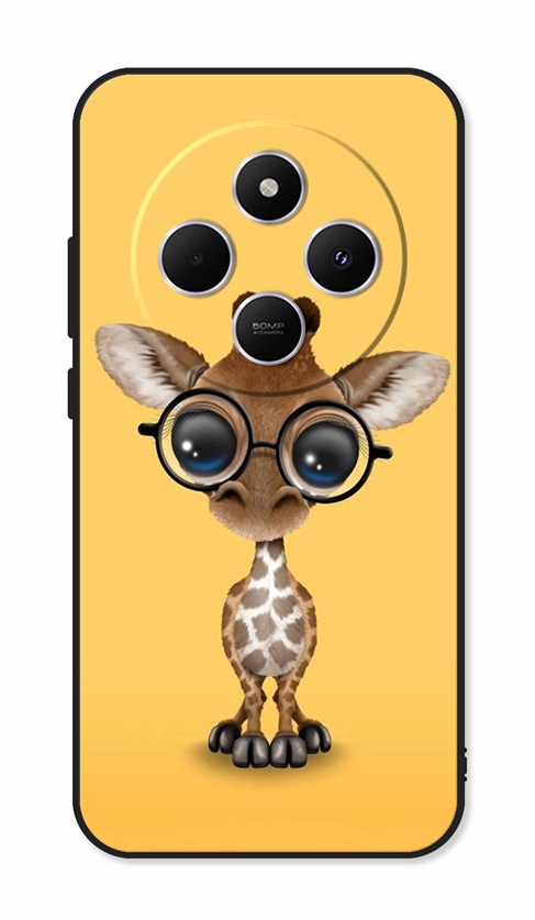 Zadní kryt DARK na Xiaomi Redmi 14C Cute Giraffe