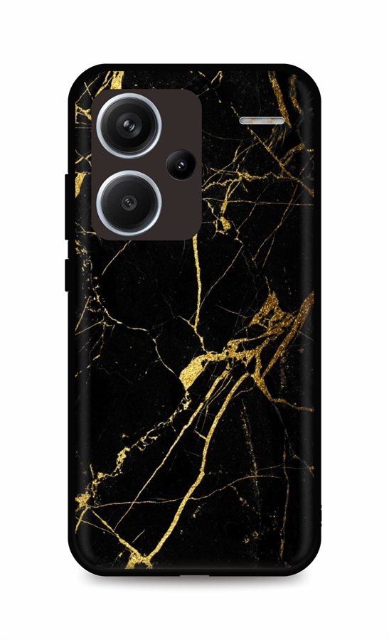 Levně Kryt TopQ LUXURY Xiaomi Redmi Note 13 Pro+ 5G pevný Marble černo-zlatý 122721 (pouzdro neboli obal na mobil Xiaomi Redmi Note 13 Pro+ 5G)
