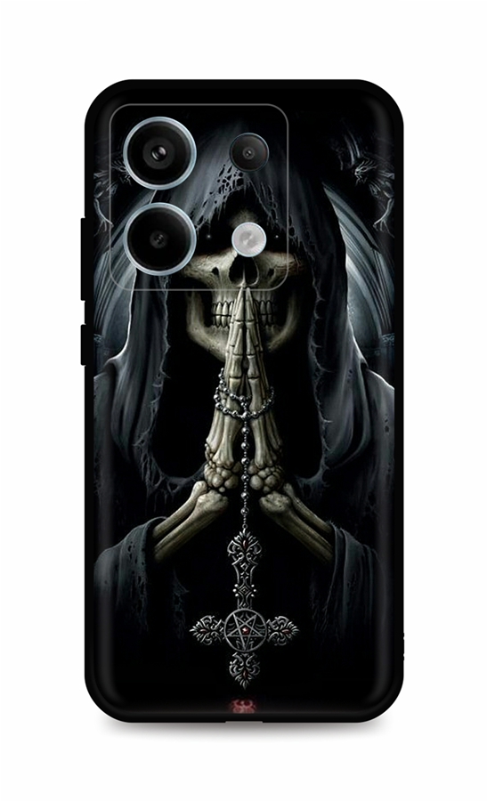 Levně Kryt TopQ Xiaomi Redmi Note 13 Pro 5G Grim Reaper 122741 (pouzdro neboli obal na mobil Xiaomi Redmi Note 13 Pro 5G)