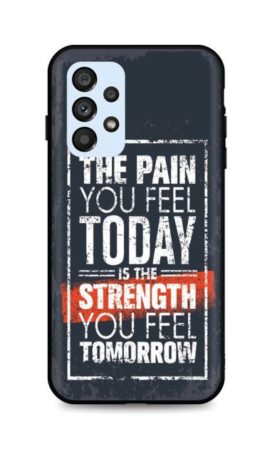 Zadní silikonový kryt DARK na Samsung A53 5G Strength