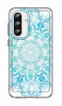 Zadní pevný kryt Image na Samsung A57 5G Blue Mandala