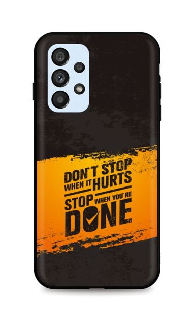 Levně Kryt TopQ Samsung A53 5G silikon Don´t Stop 72762 (pouzdro neboli obal na mobil Samsung A53 5G)