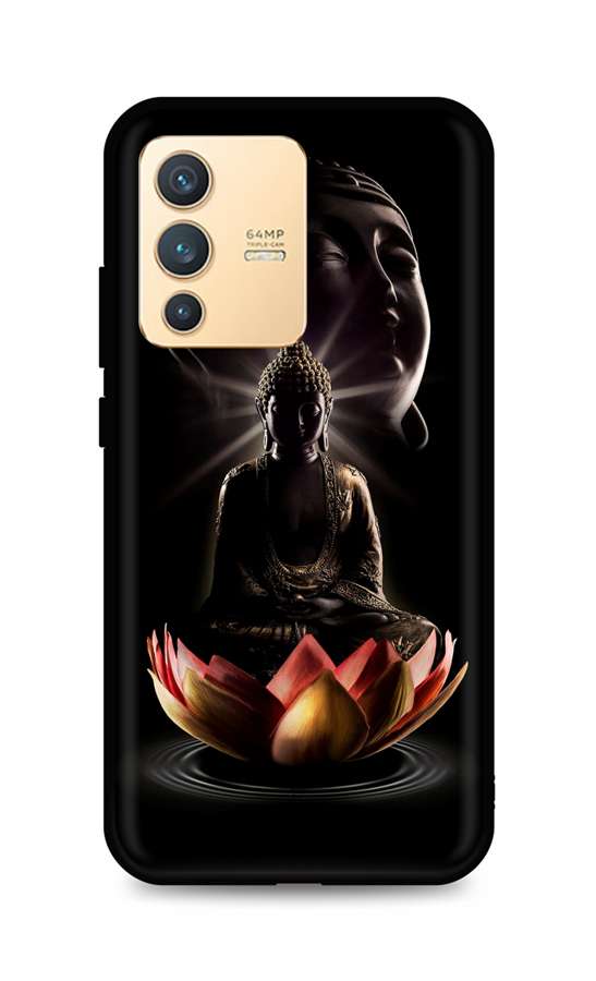 Levně Kryt TopQ Vivo V23 5G silikon Meditation 72769 (pouzdro neboli obal na mobil Vivo V23 5G)