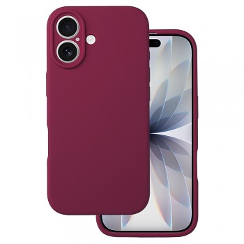 Zadní kryt Silicone Lite pro iPhone 17 burgundy