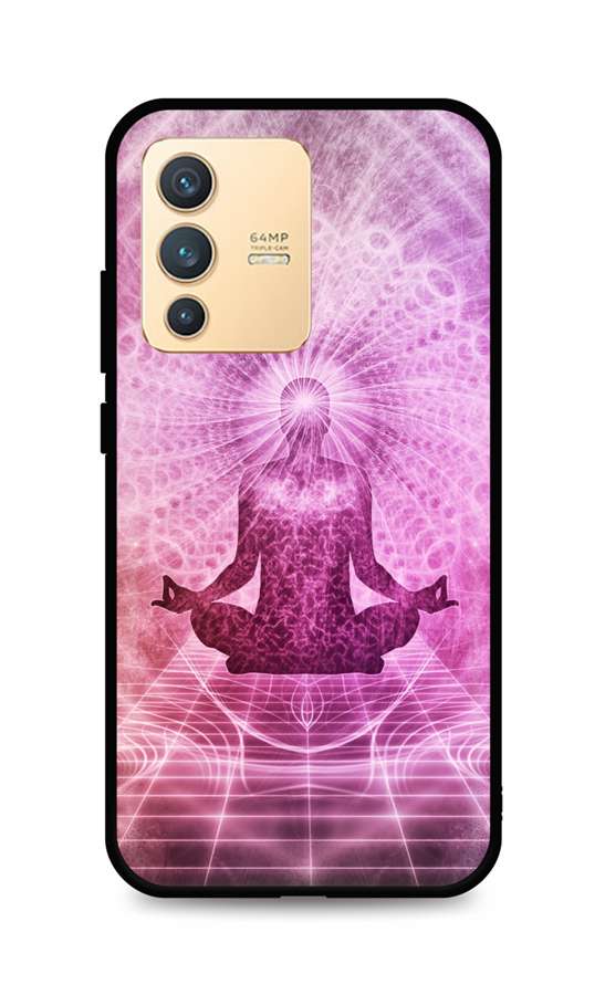 Levně Kryt TopQ Vivo V23 5G silikon Energy Spiritual 72773 (pouzdro neboli obal na mobil Vivo V23 5G)