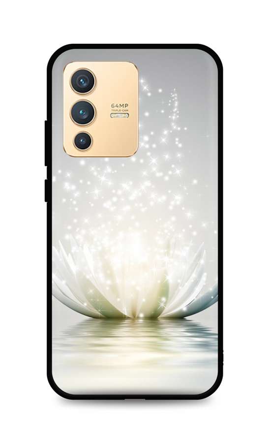 Zadní silikonový kryt DARK na Vivo V23 5G Waterlily