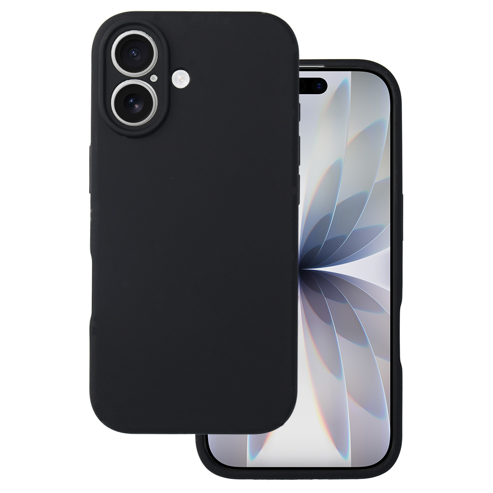 Zadní kryt Silicone Lite pro iPhone 17 black