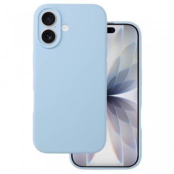Zadní kryt Silicone Lite pro iPhone 17 light blue