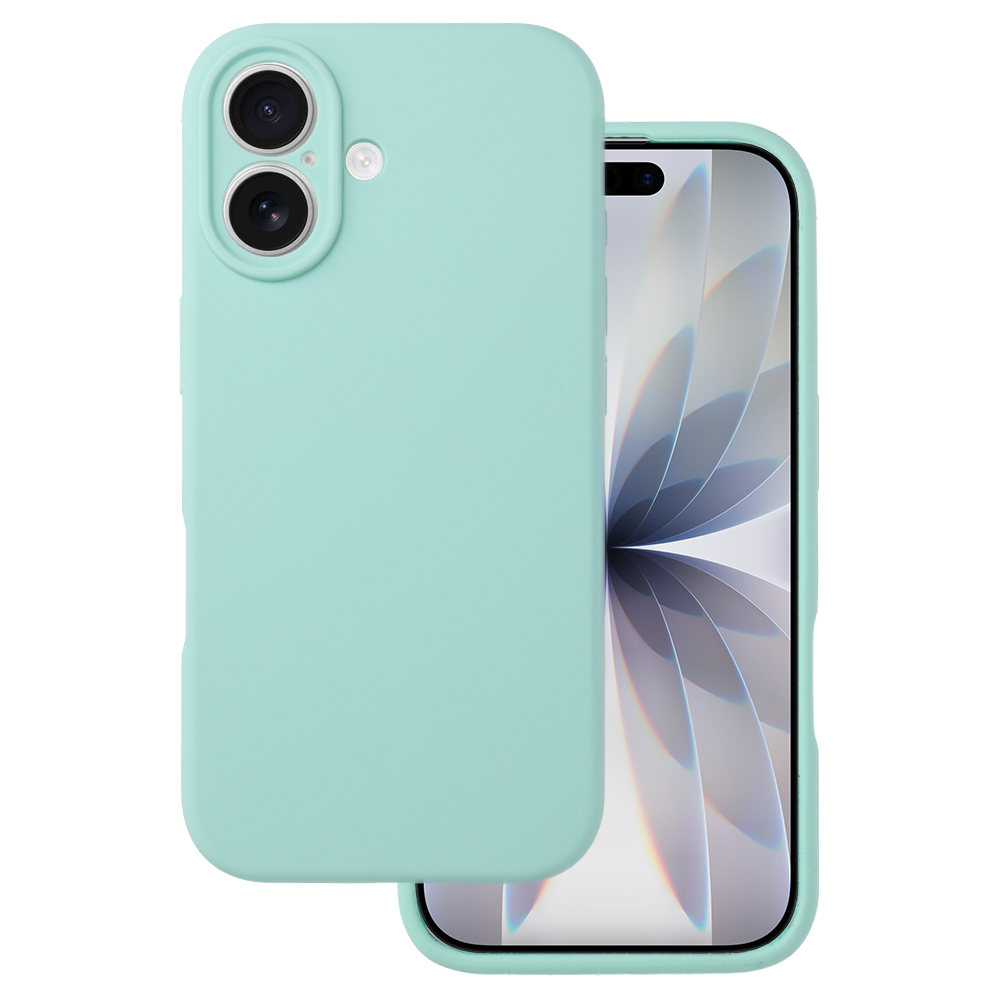 Levně Zadní kryt Silicone Lite pro iPhone 17 mint