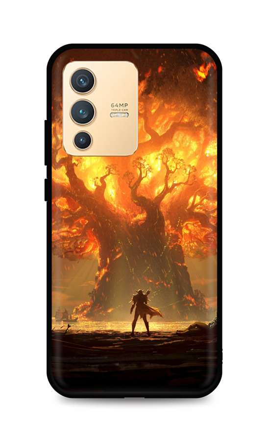 Levně Kryt TopQ Vivo V23 5G silikon Warcraft 72789 (pouzdro neboli obal na mobil Vivo V23 5G)
