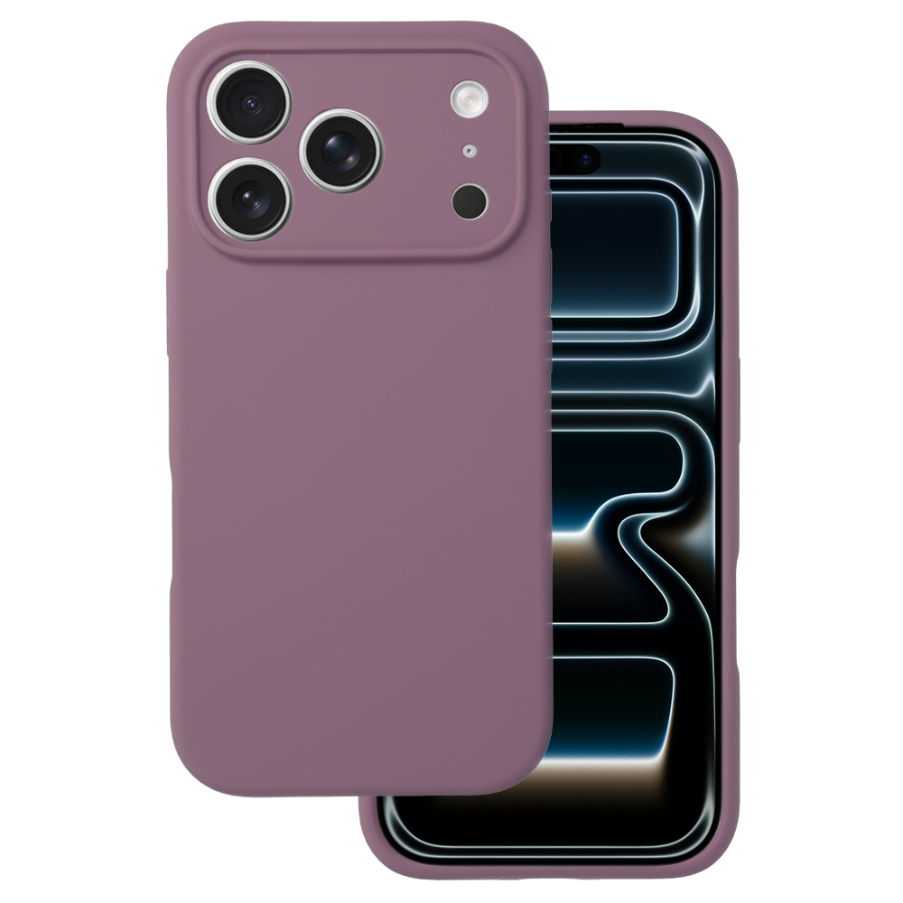 Zadní kryt Silicone Lite pro iPhone 17 Pro Max heather