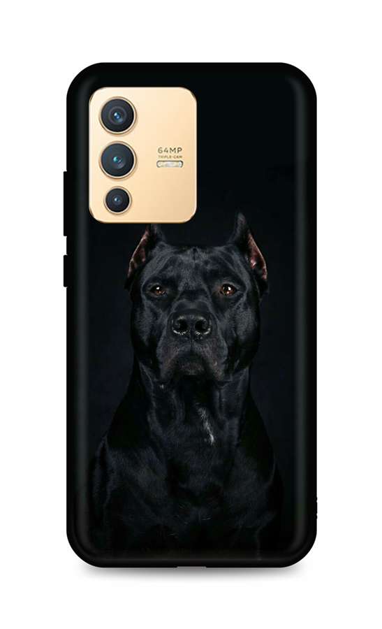 Levně Kryt TopQ Vivo V23 5G silikon Dark Pitbull 72805 (pouzdro neboli obal na mobil Vivo V23 5G)