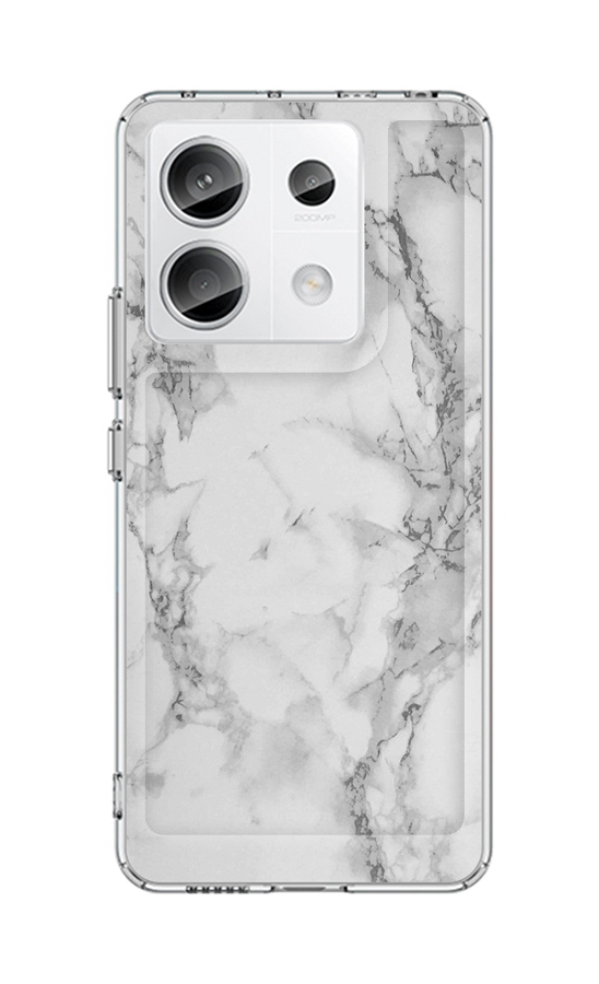 Levně Kryt STYLE TopQ Xiaomi Redmi Note 13 Pro 5G pevný Mramor bílý 122808 (pouzdro neboli obal na mobil Xiaomi Redmi Note 13 Pro 5G)