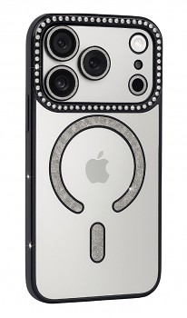 Zadní kryt Bling Magsafe pro iPhone 17 Pro black