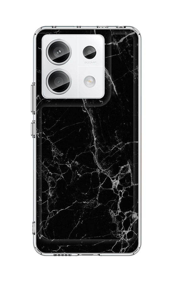 Levně Kryt STYLE TopQ Xiaomi Redmi Note 13 Pro 5G pevný Mramor černý 122809 (pouzdro neboli obal na mobil Xiaomi Redmi Note 13 Pro 5G)