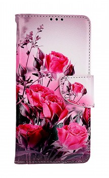 Knížkové pouzdro na Xiaomi Redmi Note 12S Romantické růže