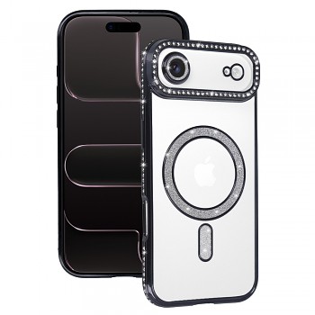 Zadní kryt Bling Magsafe pro iPhone Air black