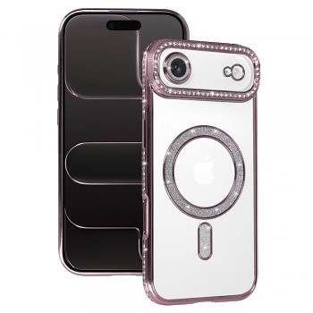 Zadní kryt Bling Magsafe pro iPhone Air pink