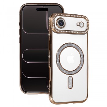 Zadní kryt Bling Magsafe pro iPhone Air gold