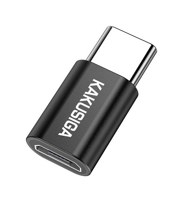 Adaptér Kaku KSC-531 USB-C (Type-C) - microUSB černý 92819