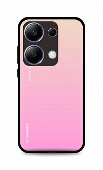 Zadní pevný kryt LUXURY na Xiaomi Redmi Note 13 Pro duhový meruňkový