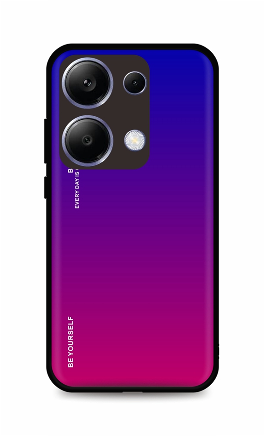 Zadní pevný kryt LUXURY na Xiaomi Redmi Note 13 Pro duhový fialový