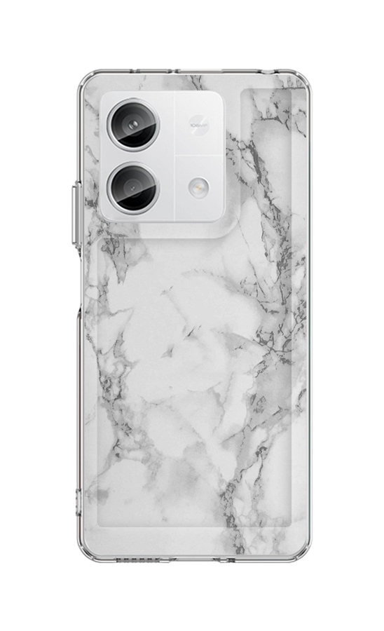 Levně Kryt STYLE TopQ Xiaomi Redmi Note 13 5G pevný Mramor bílý 122825 (pouzdro neboli obal na mobil Xiaomi Redmi Note 13 5G)