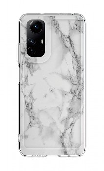 Zadní pevný kryt STYLE na Xiaomi Redmi Note 12S Mramor bílý