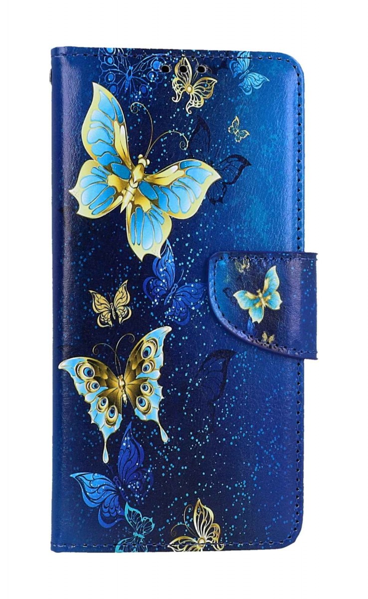 Levně Pouzdro TopQ Xiaomi Redmi Note 12 knížkové Kouzelní motýlci 112842 (kryt neboli obal na mobil Xiaomi Redmi Note 12)