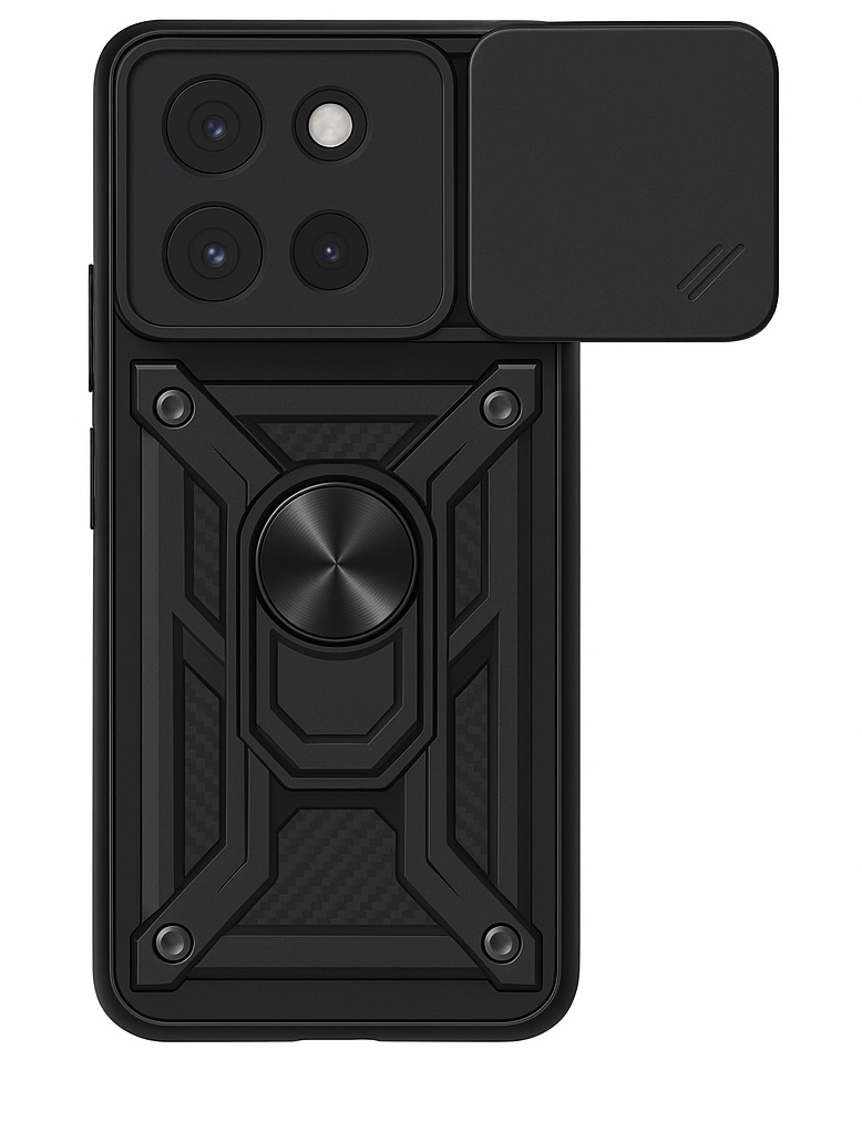 Levně Ultra odolný zadní kryt Armor Lens pro Motorola Edge 60 5G černý